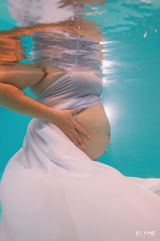 photographe aquatique grossesse metz